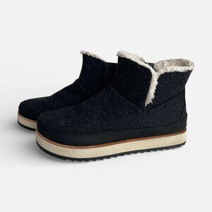 Merrell Juno Wool Pull On Black Ankle Boots SZ 9​​